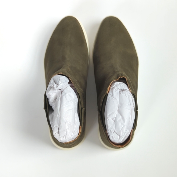 Seychelles Set Sneaker Olive Suede Bootie Sizes 6.5, 7, 7.5, 8.5 - Picture 3 of 5